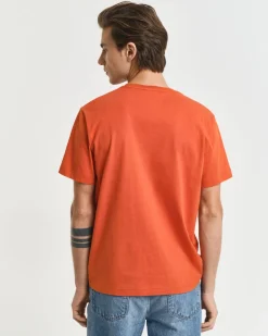 Gant Shield SS T-shirt Deep Orange