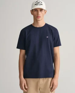 Gant Shield SS T-shirt Evening Blue