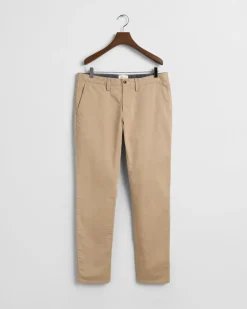Gant Slim Twill Chinos Dark Khaki