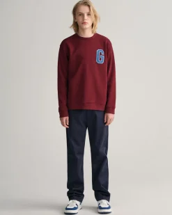 Gant Teen Boys Chino Pants Marine