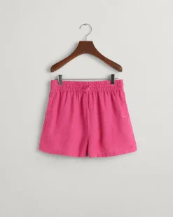 Gant Teen Girls Linen Shorts Bold Violet