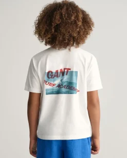 Gant Teens Surfers Relax T-shirt White