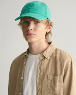 Gant Teens Tonal Shield Cap Deep Pool