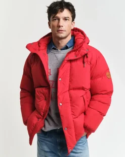 Gant Winter Down Puffer Jacket Ruby Red