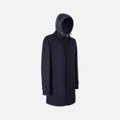 Geoxx Monreale Long Coat Sky Captain