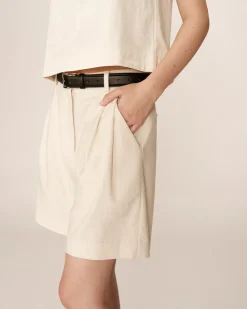 Grace & Mila Bermuda Ecru Pastel Shorts