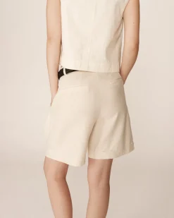 Grace & Mila Bermuda Ecru Pastel Shorts