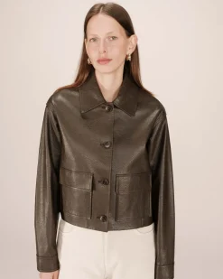 Grace & Mila Solange Jacket Chocolate