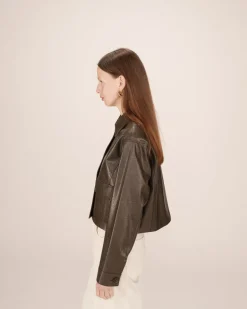 Grace & Mila Solange Jacket Chocolate