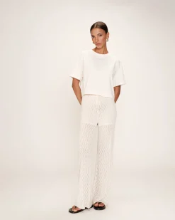 Grace & Mila Trousers Ecru Romy