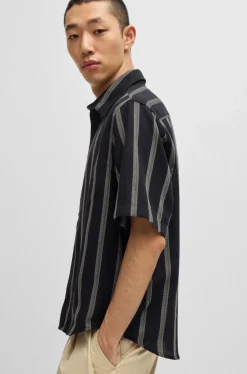 Hugo Eralino Shirt Dark Blue