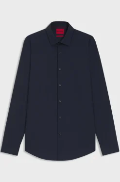 Hugo Kenno Slim Fit Shirt Dark Blue