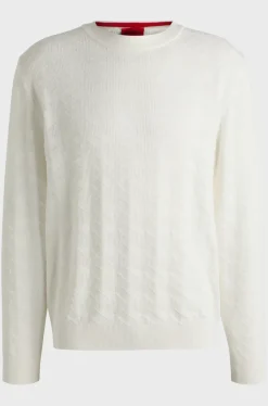 Hugo Sargyle Knit White