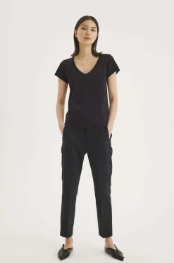 InWear Zellaiw Flat Pant Black