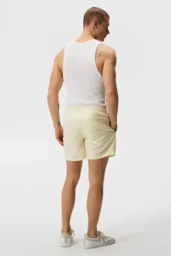 J.Lindeberg Banks Solid Swim Trunks Pear Sorbet