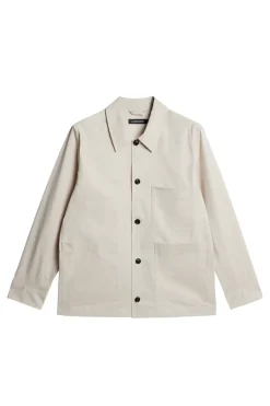 J.Lindeberg Easton Workwear Overshirt Jacket Moonbeam