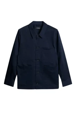 J.Lindeberg Easton Workwear Overshirt Jacket JL Navy