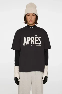 J.Lindeberg Hale Seasonal Logo T-shirt Black