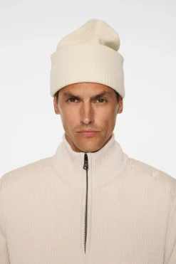 J.Lindeberg Monti Cashmere Blend Beanie Moonbeam