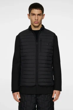 J.Lindeberg Pace Down Liner Vest Black