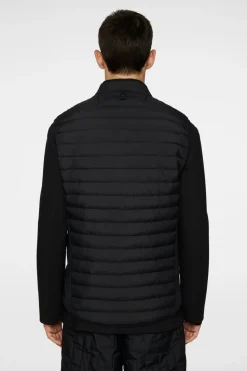 J.Lindeberg Pace Down Liner Vest Black