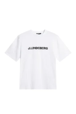 J.Lindeberg Parcy Logo Tee White
