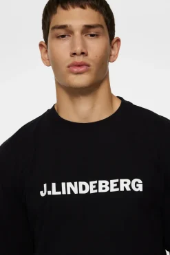 J.Lindeberg Parcy Logo Tee Black