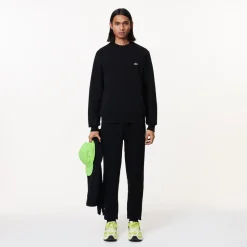 Lacoste Brushed Jogger Sweatshirt Black