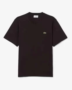 Lacoste Crewneck T-Shirt Brown