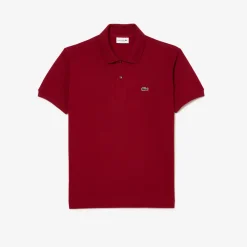 Lacoste Original L.12.12 Petit Pique Cotton Polo Shirt Bordeaux