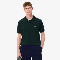 Lacoste Original L.12.12 Petit Pique Cotton Polo Shirt Sinople Green