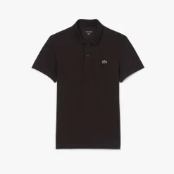 Lacoste Regular Fit Cotton Blend Polo Shirt Brown