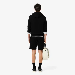 Lacoste Regular Fit Fleece Shorts Black