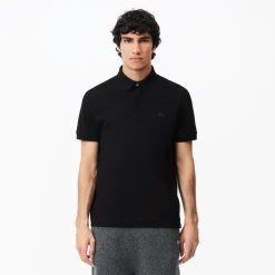 Lacoste Smart Paris Polo Shirt Stretch Cotton Black