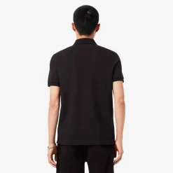 Lacoste Smart Paris Polo Shirt Stretch Cotton Brown