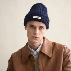 Le Bonnet Logo Beanie — Midnight