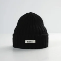 Le Bonnet Logo Beanie — Onyx
