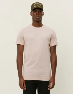 Les Deux Norregaard Contrast T-Shirt Peach Whip
