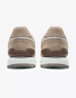 Les Deux Trenton Suede Sneaker Dark Sand