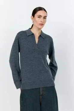 Levete Room ISMAILA 9 Pullover Dark Grey