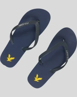 Lyle & Scott Flip Flop Dark Navy