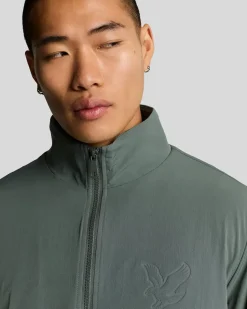 Lyle & Scott Keyline Windbreaker Jacket Green Mercurial