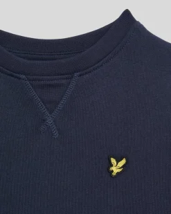 Lyle & Scott Kids Crew Neck Sweatshirt Navy