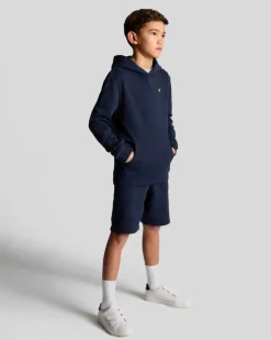 Lyle & Scott Kids Pullover Hoodie Navy