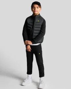Lyle & Scott Kids Skinny Sweat Pant Jet Black