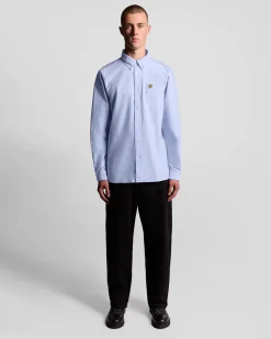 Lyle & Scott Plain Oxford Shirt Riviera