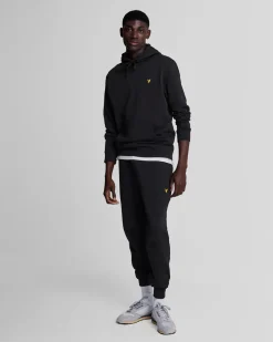 Lyle & Scott Skinny Fit Cotton Joggers Jet Black