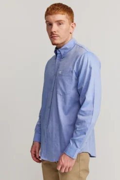 Makia Flagship Shirt Blue
