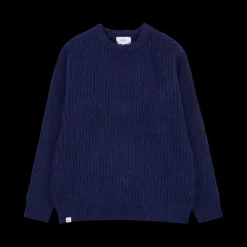 Makia Helm Knit Dark Navy