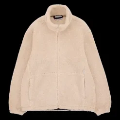 Makia Lodge Zip Fleece Off White